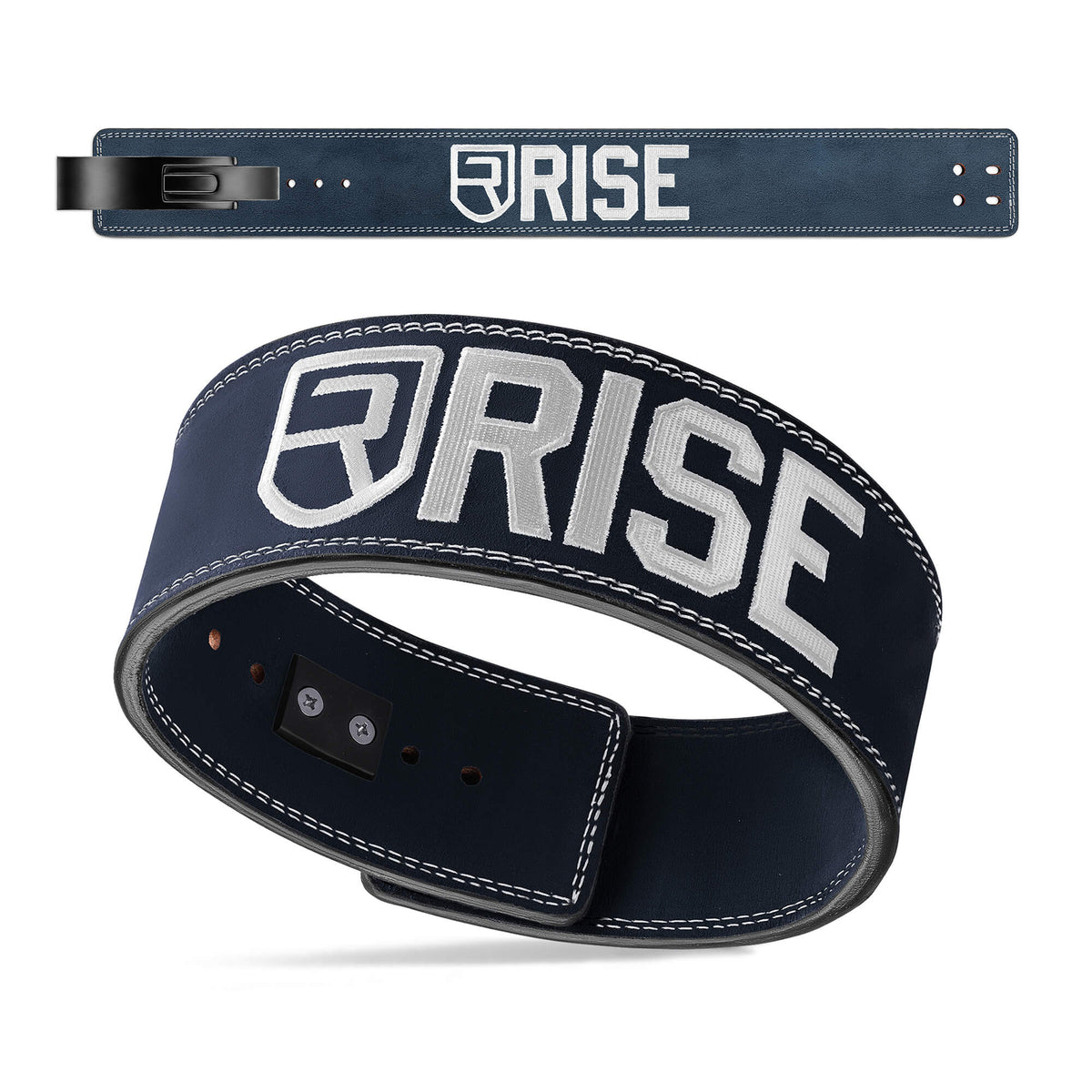 10mm Lever Belt - Navy