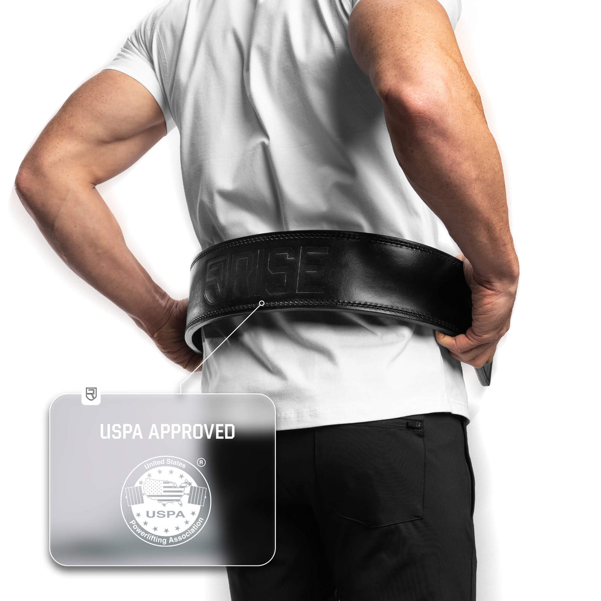 Premium 10mm Lever Belt - Black