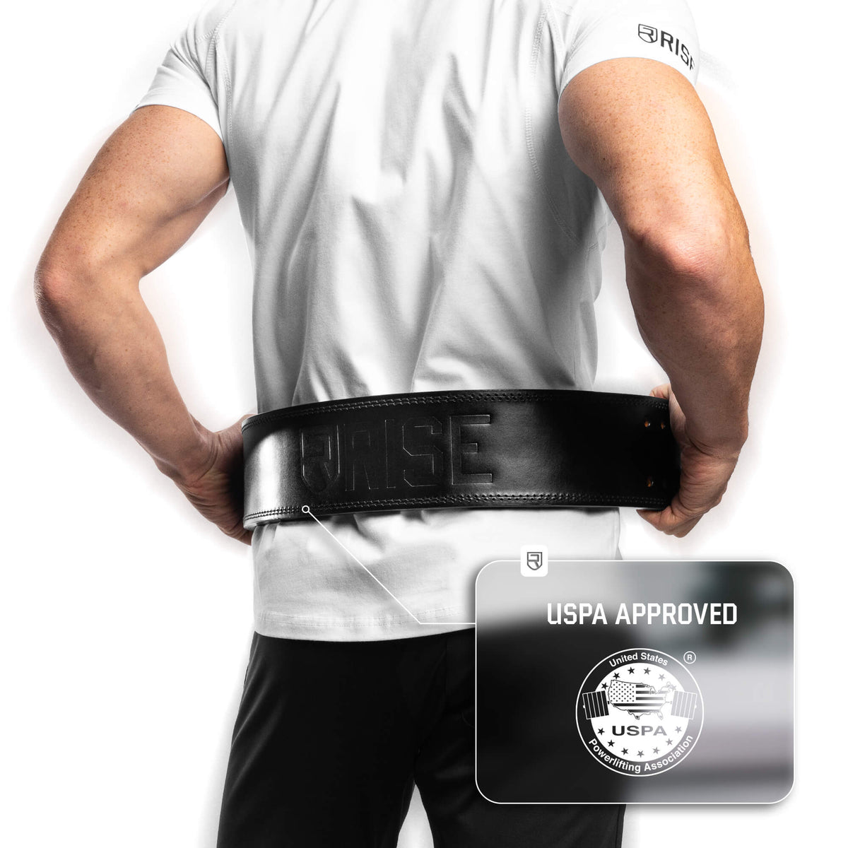 Premium 10mm Prong Belt - Black