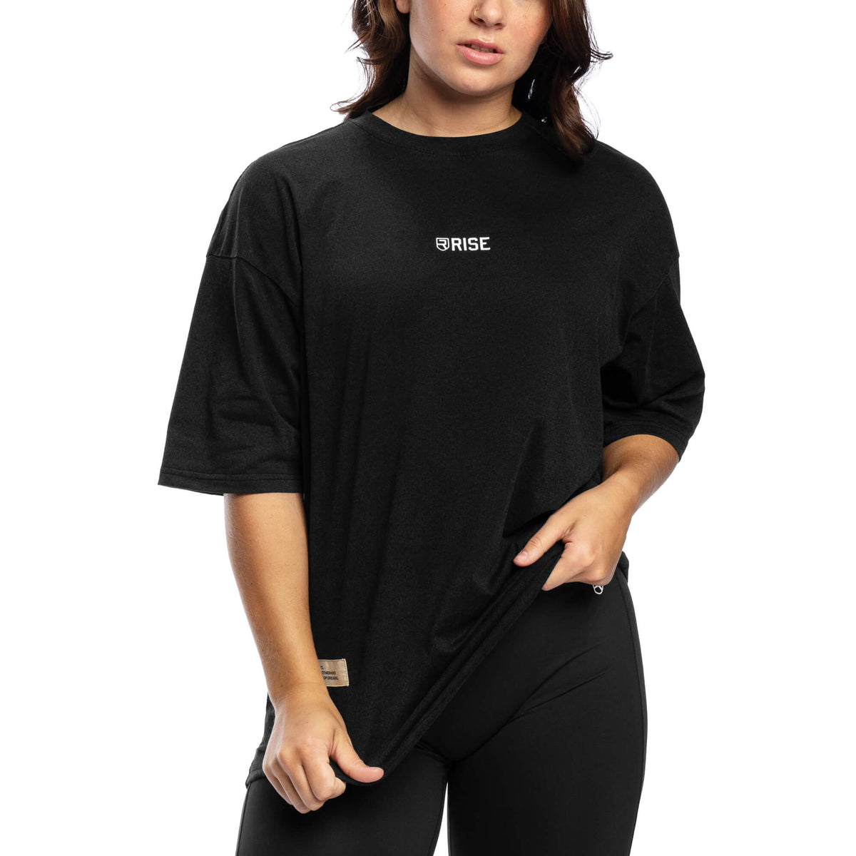 Women - Die Empty Oversized T-Shirt - Black