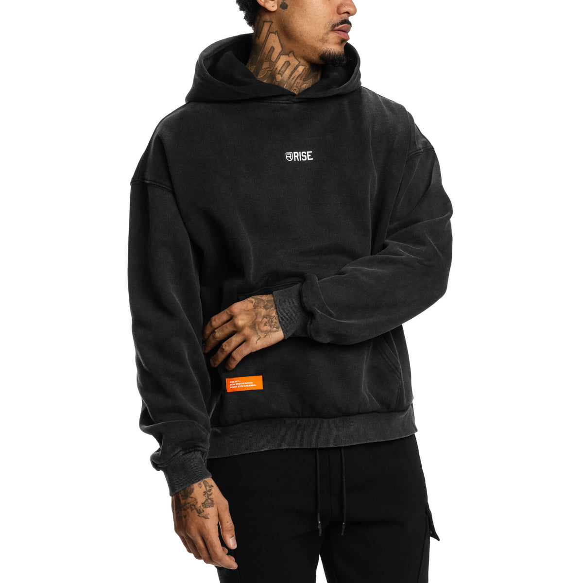 Men - 24/7 Oversized Hoodie - Black