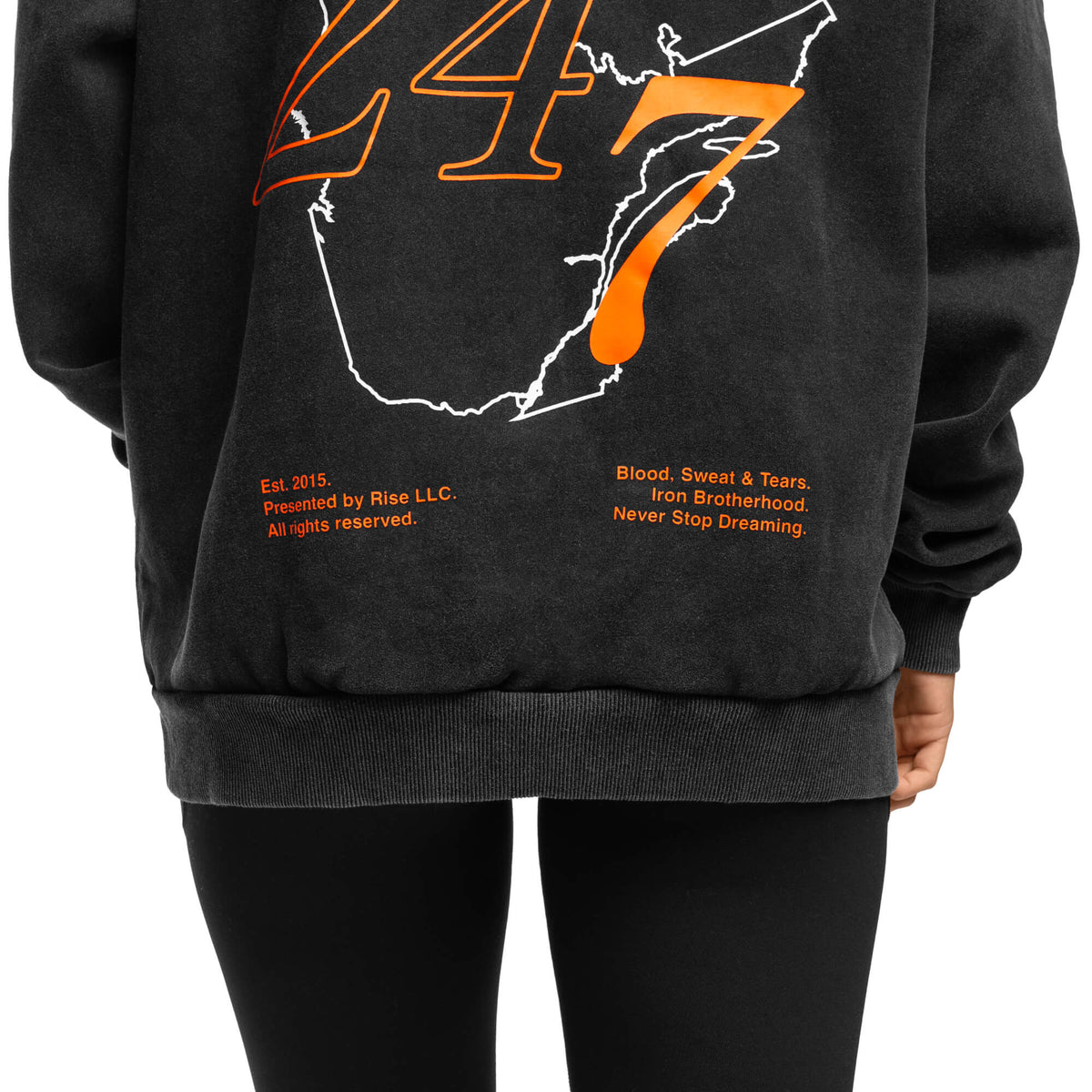 Women - 24/7 Oversized Hoodie - Black