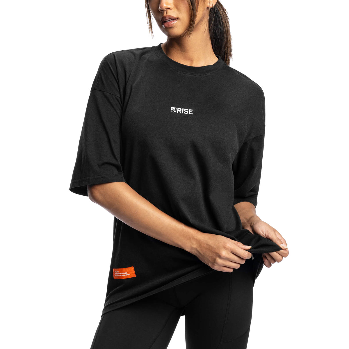 Women - 24/7 Oversized T-Shirt - Black