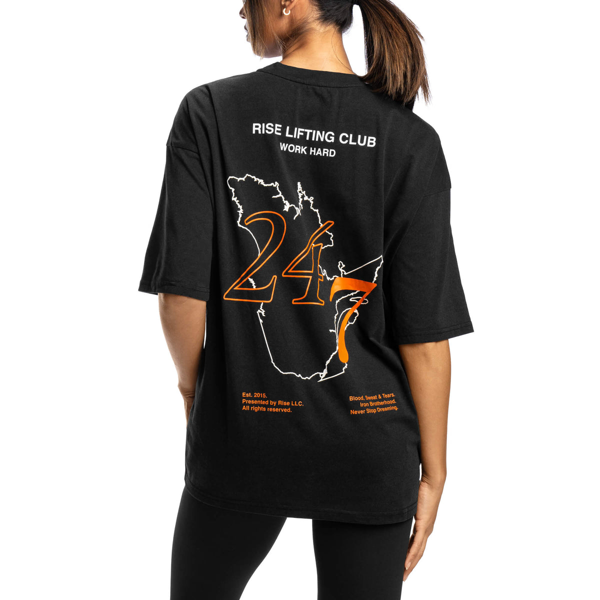 Women - 24/7 Oversized T-Shirt - Black