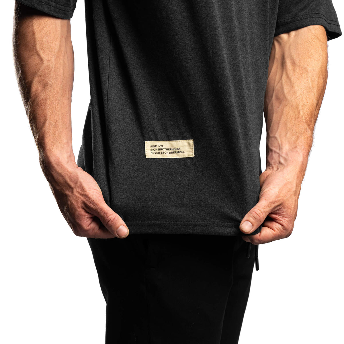 Men - Die Empty Oversized T-Shirt - Black