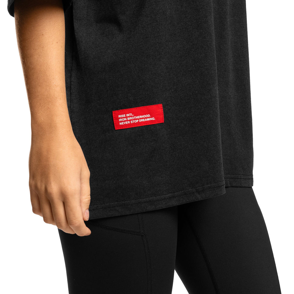 Women - Fear No Evil Oversized T-Shirt - Black