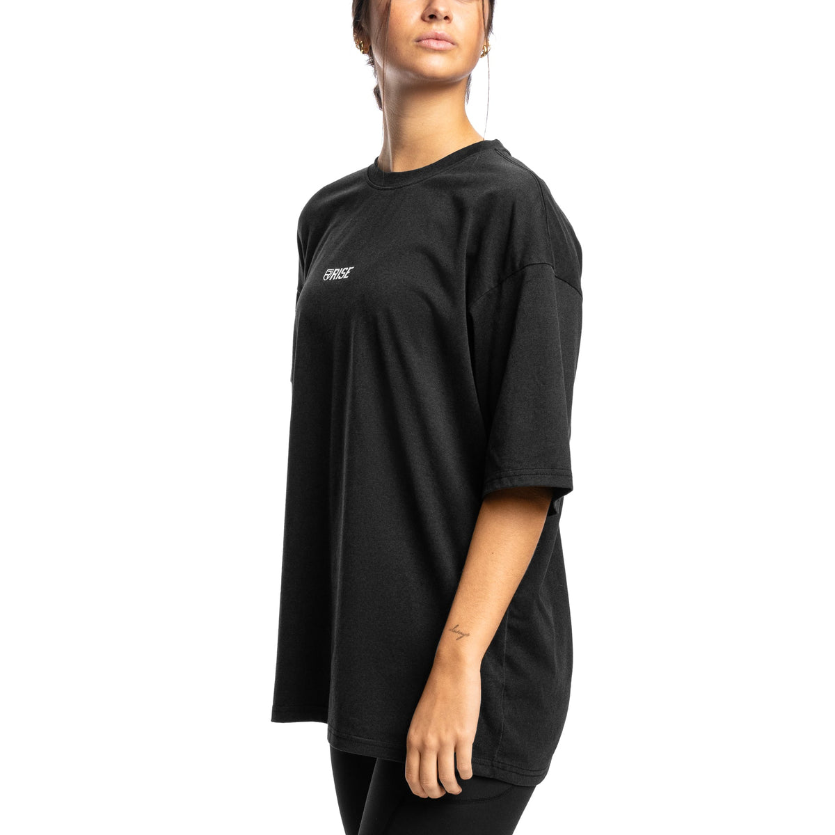 Women - Fear No Evil Oversized T-Shirt - Black