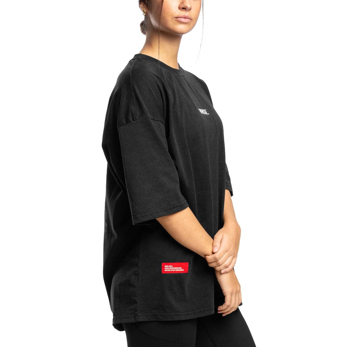 Women - Fear No Evil Oversized T-Shirt - Black