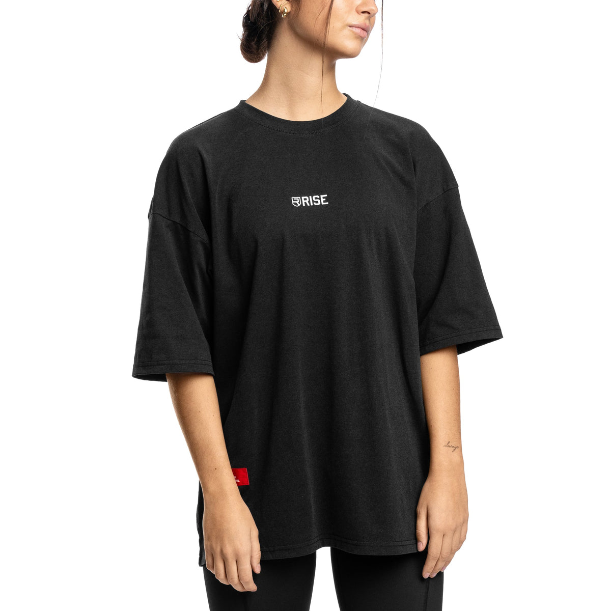 Women - Fear No Evil Oversized T-Shirt - Black