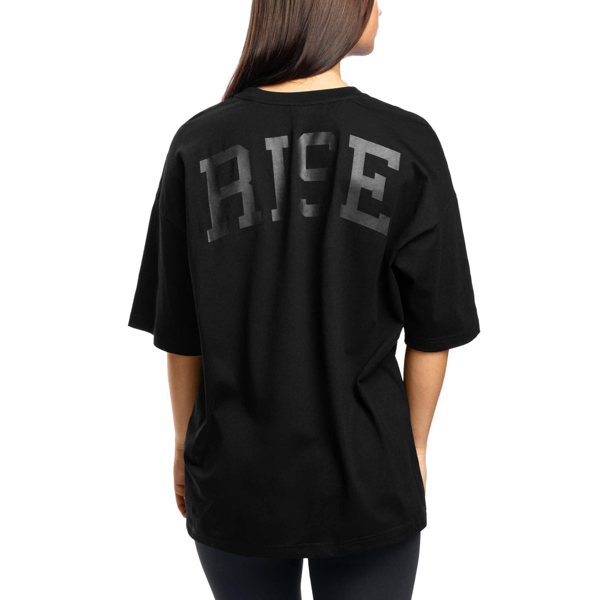 Women - Ignite Oversized T-Shirt - Black on Black