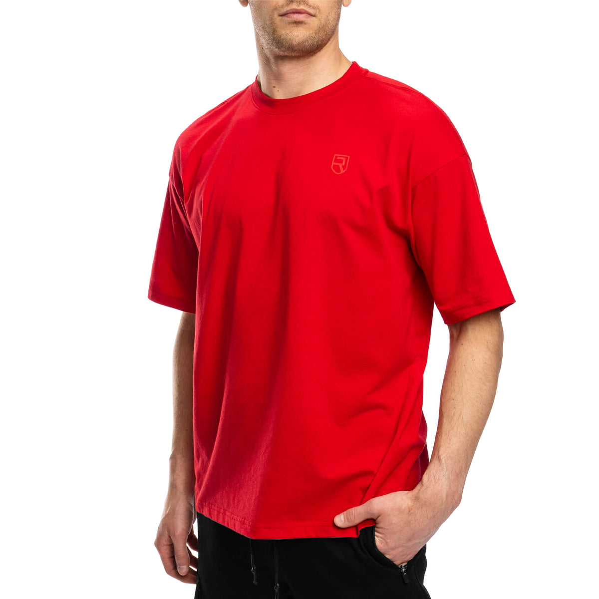 Men - Ignite Oversized T-Shirt - Red