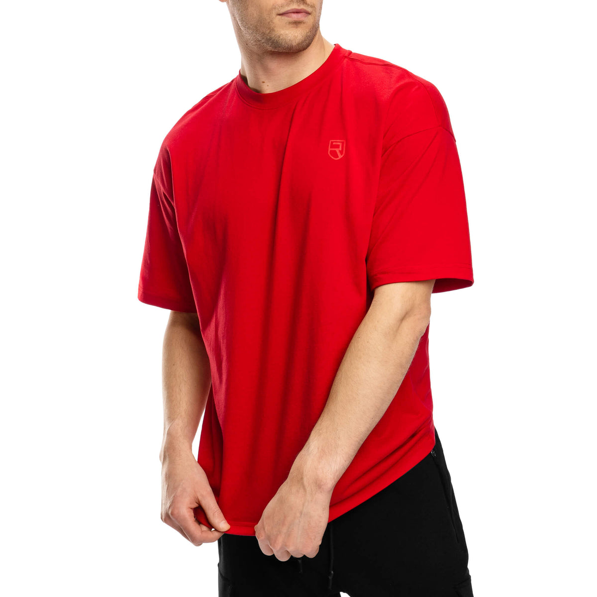Men - Ignite Oversized T-Shirt - Red