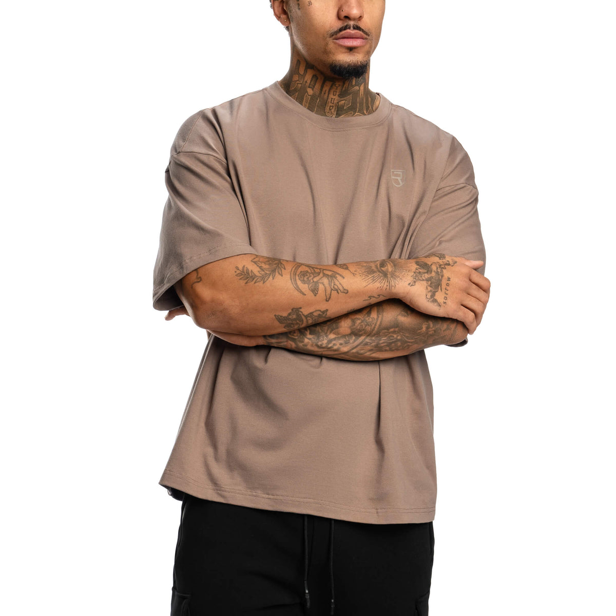 Men - Ignite Oversized T-Shirt - Taupe