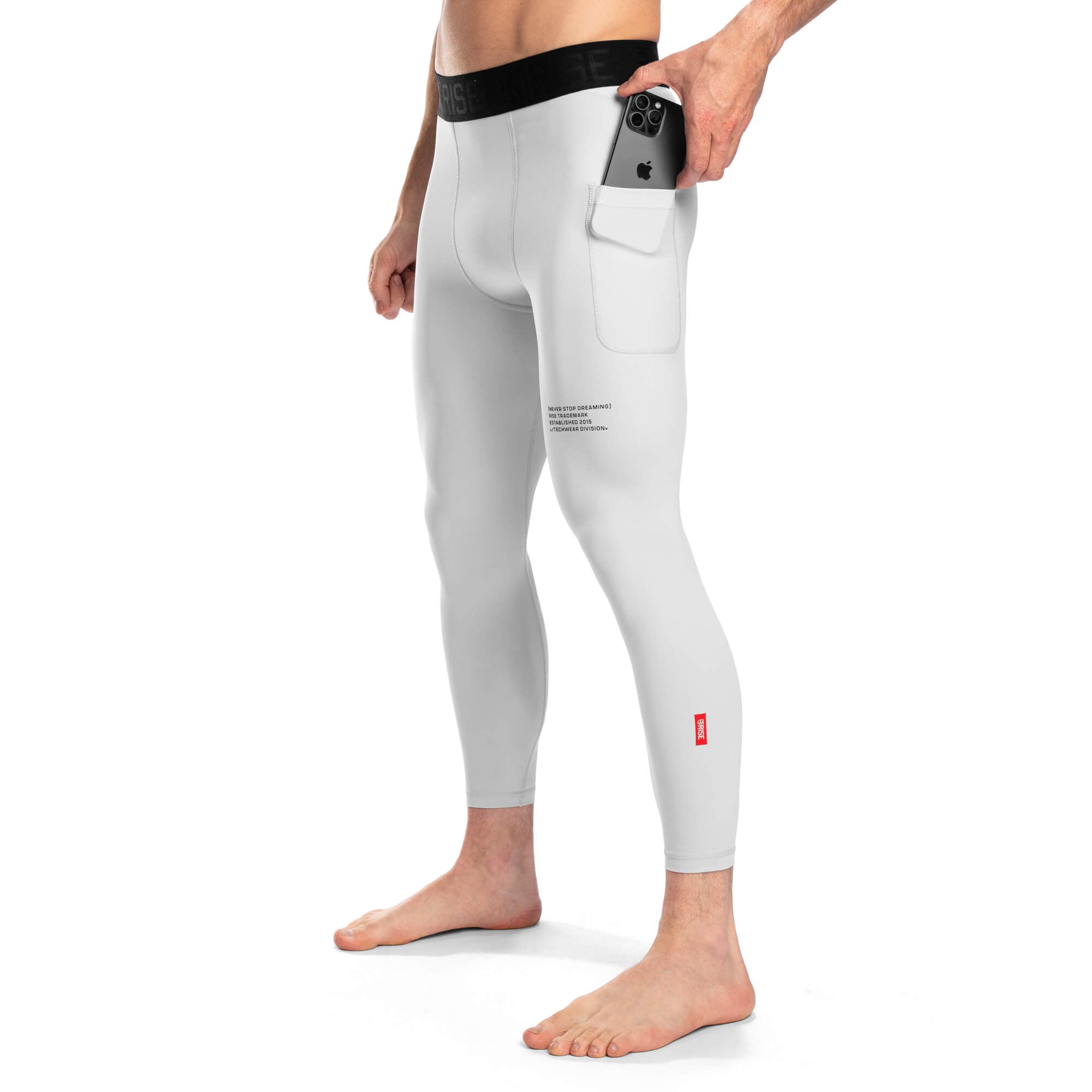 NSD Tech 7/8 Baselayer Tights - Steel