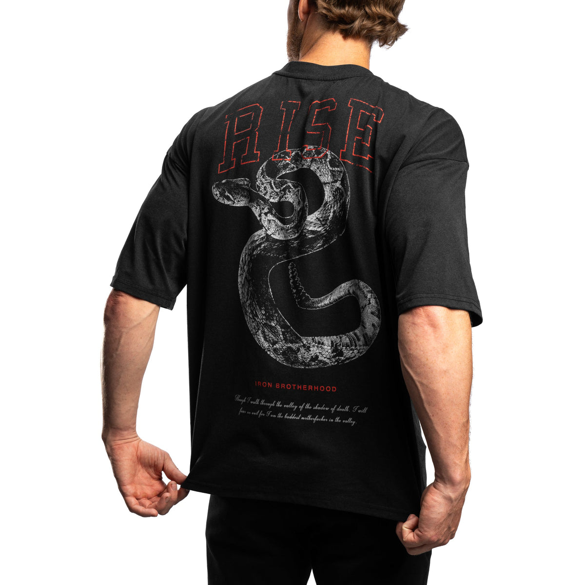 Men - Fear No Evil Oversized T-Shirt - Black