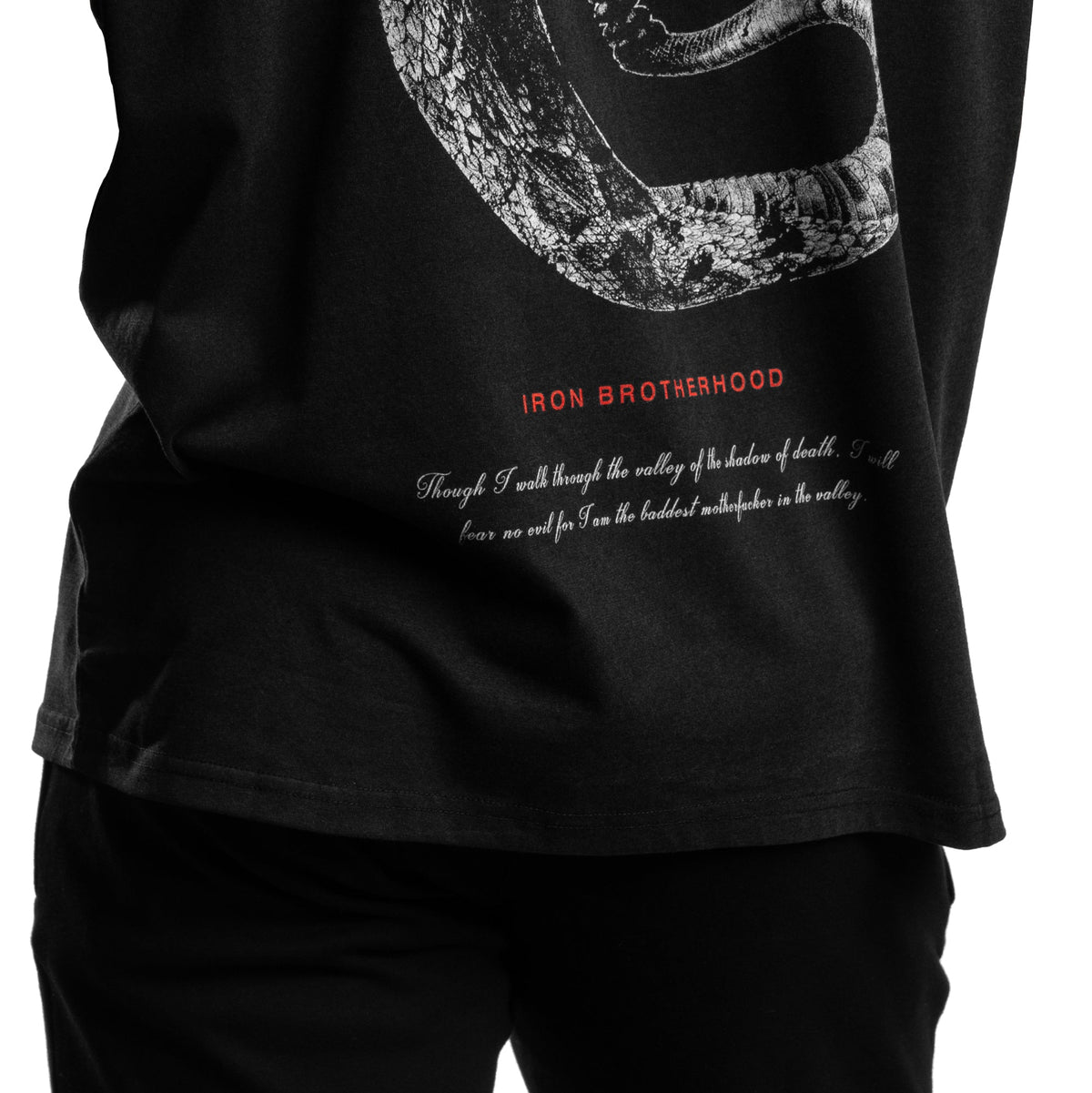 Men - Fear No Evil Oversized T-Shirt - Black