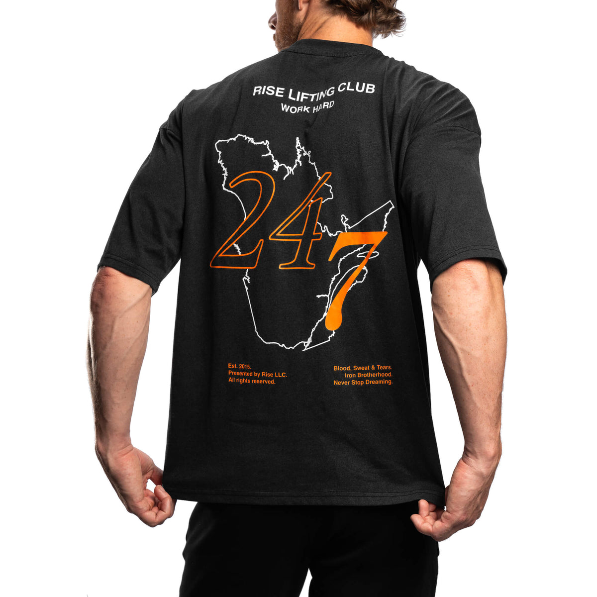 Men - 24/7 Oversized T-Shirt - Black