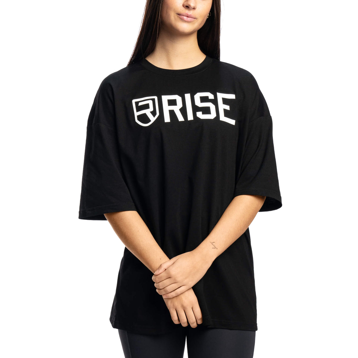 Women - Signature Oversized T-Shirt - Black