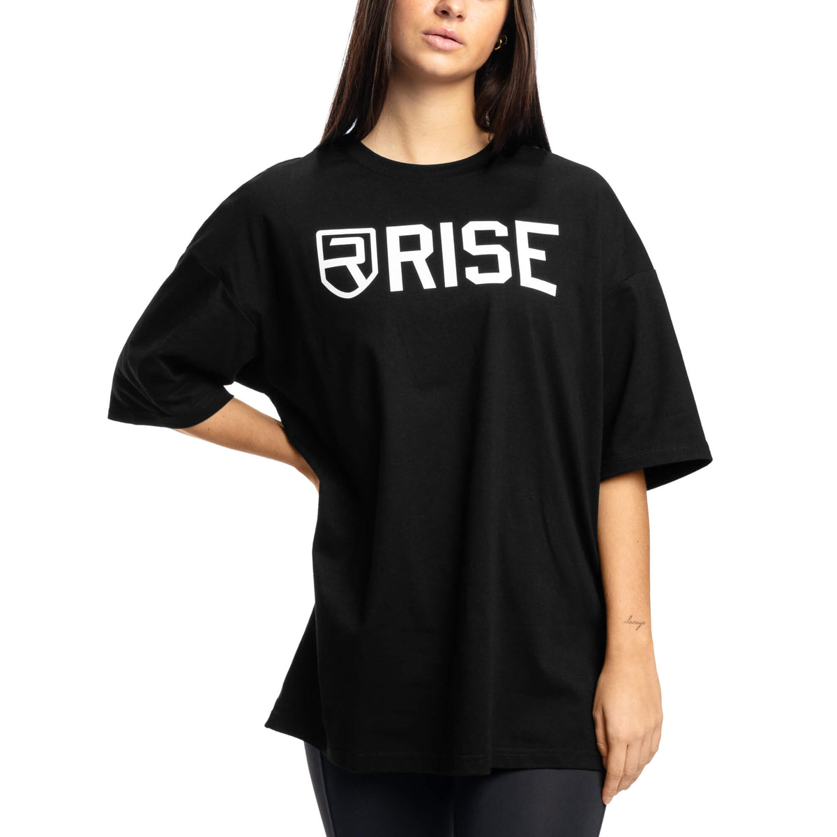 Women - Signature Oversized T-Shirt - Black