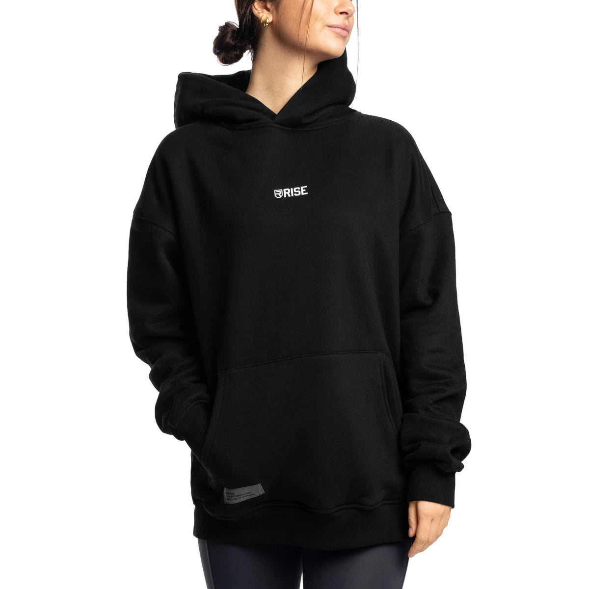 Women - Unbreakable Oversized Hoodie - Black