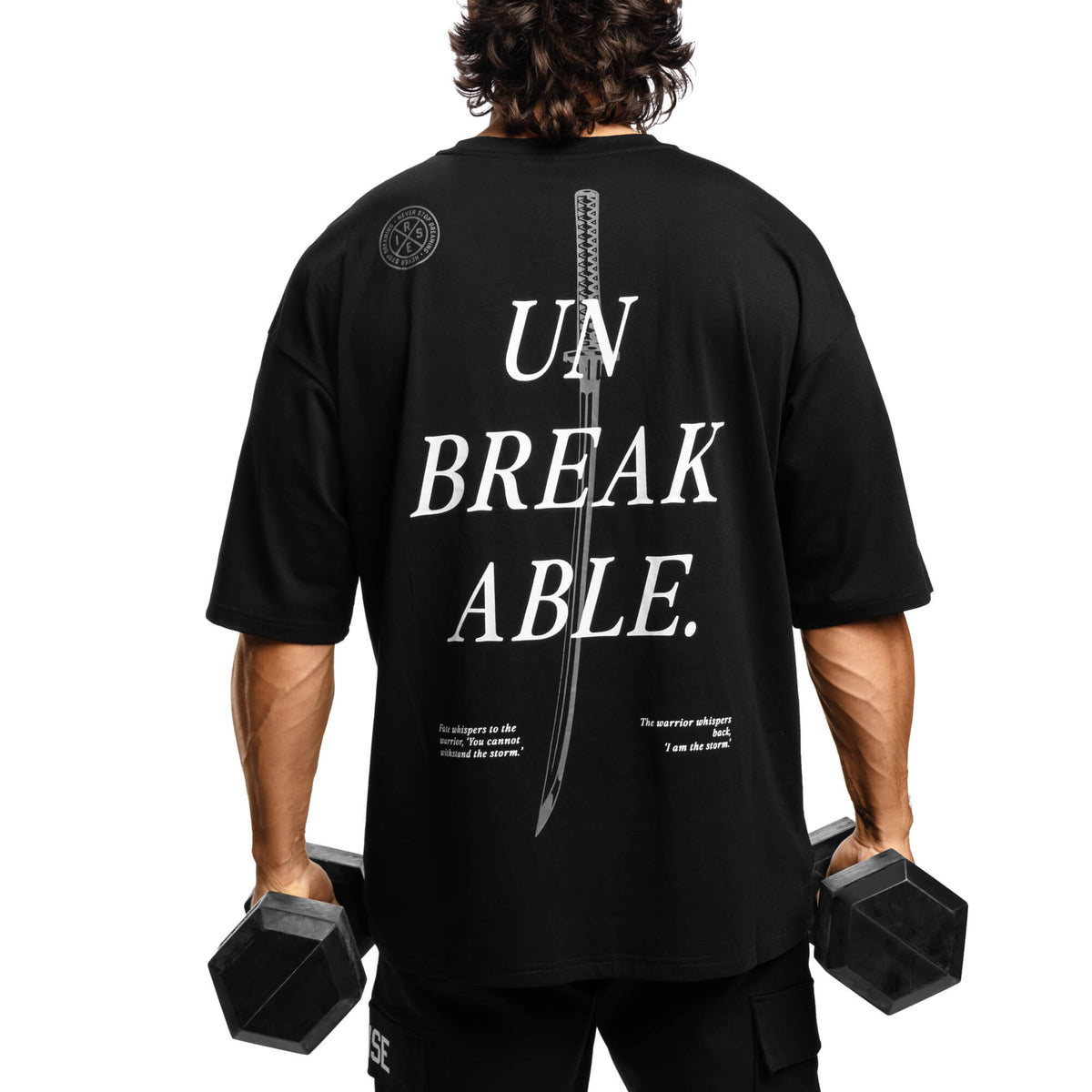 Men - Unbreakable Oversized T-Shirt - Black