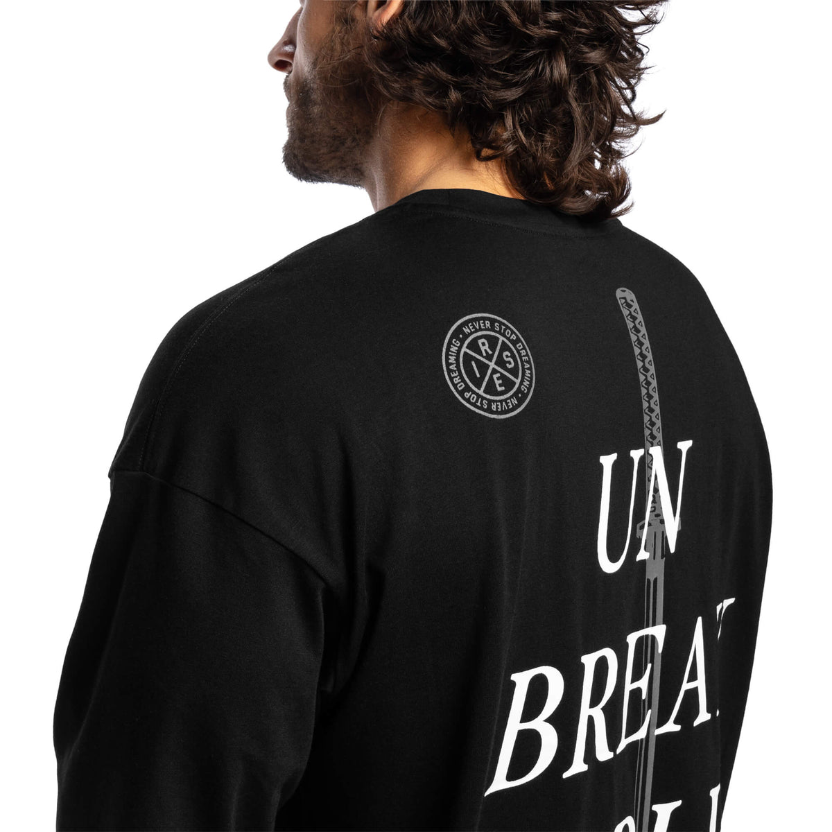 Men - Unbreakable Oversized T-Shirt - Black