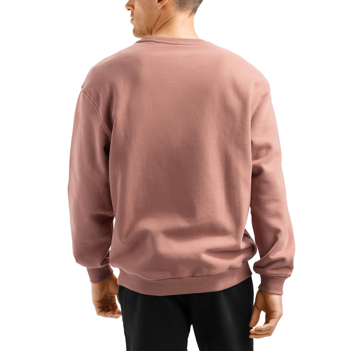 Men - Comfy Crewneck - Dusty Pink