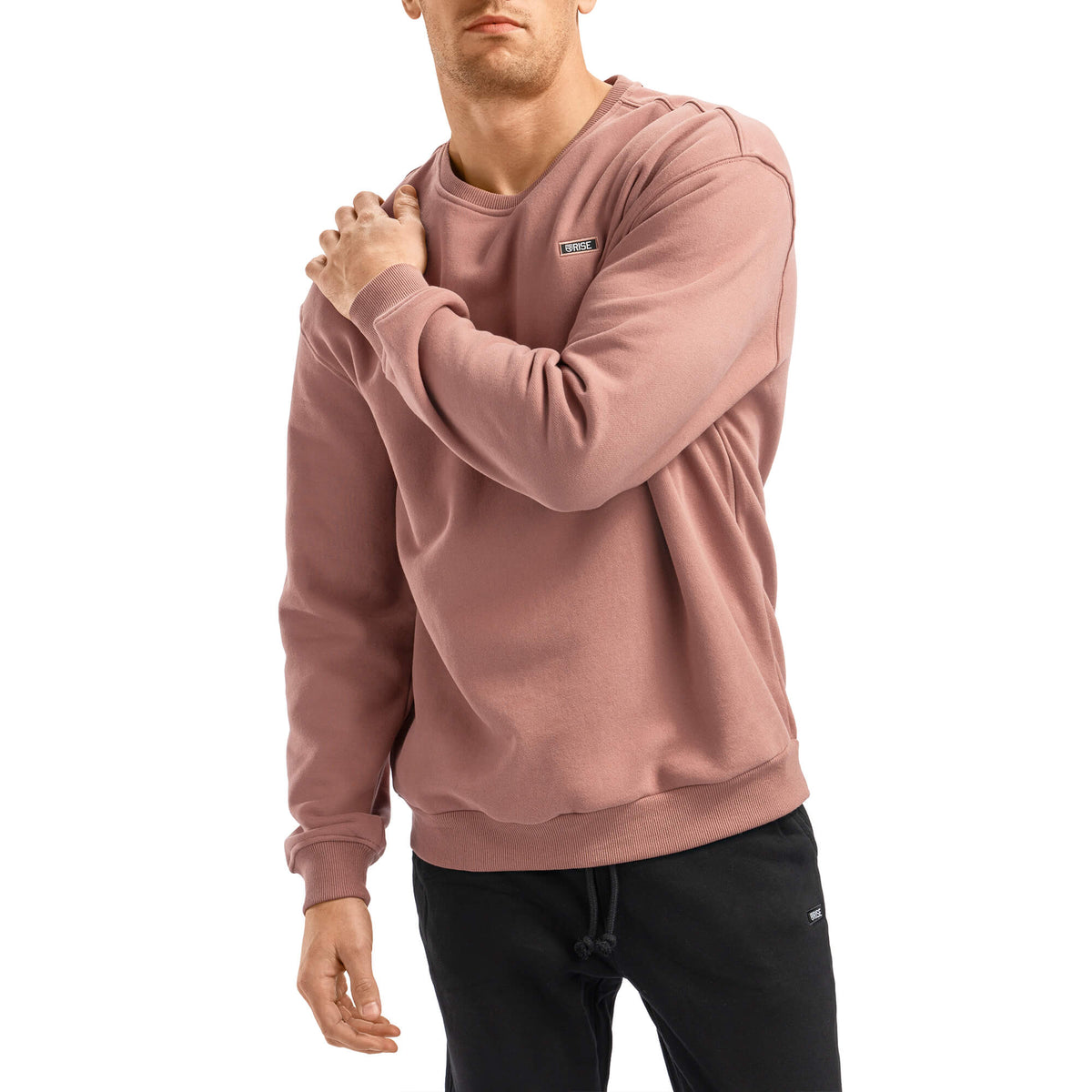 Men - Comfy Crewneck - Dusty Pink