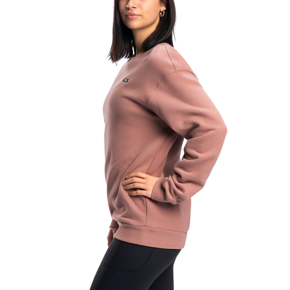 Women - Comfy Crewneck - Dusty Pink