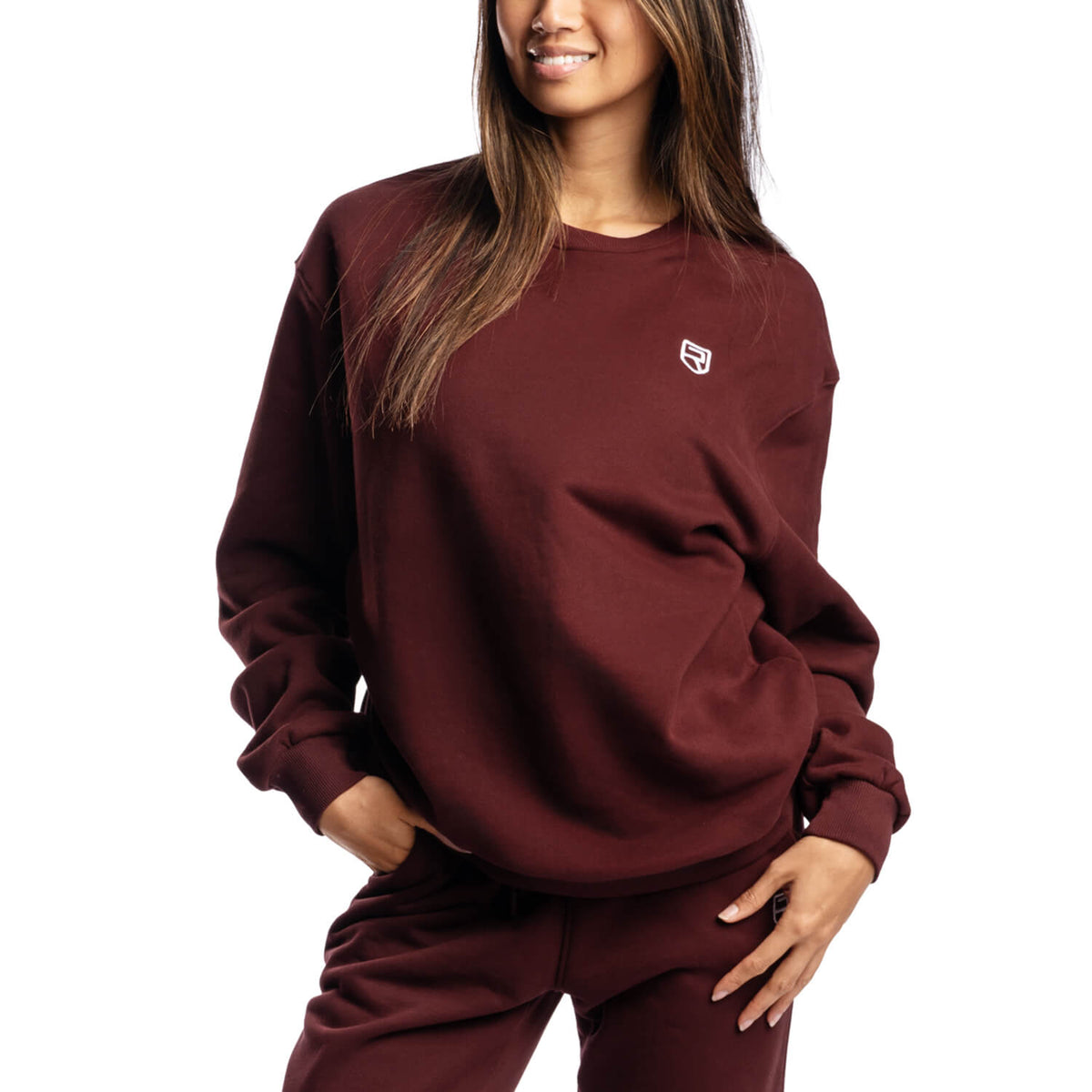 Women - Comfy Crewneck 2.0 - Burgundy