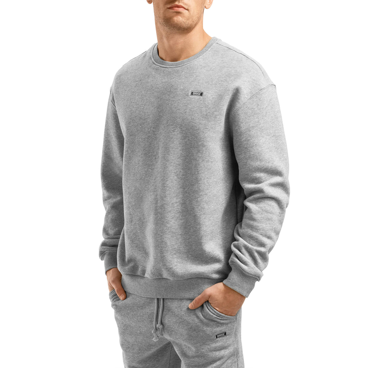 Men - Comfy Crewneck - Light Grey