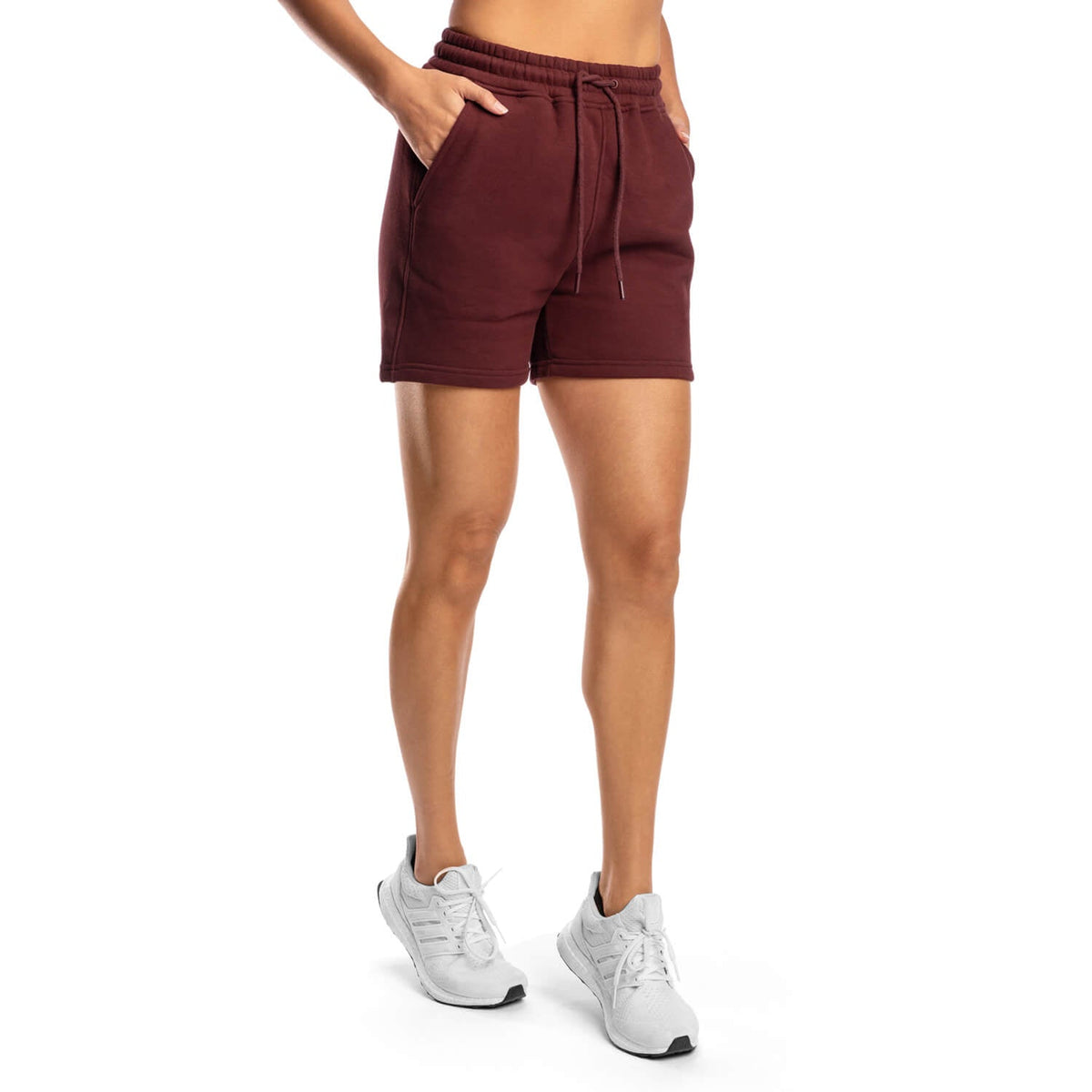 Women - Comfy Shorts 5&quot; 2.0 - Burgundy