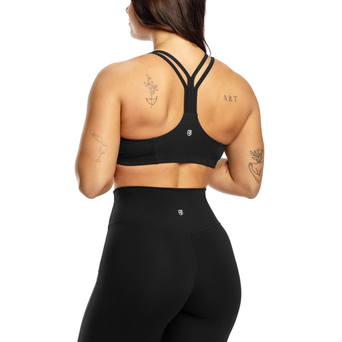 Feels Sports Bra - Faded Black