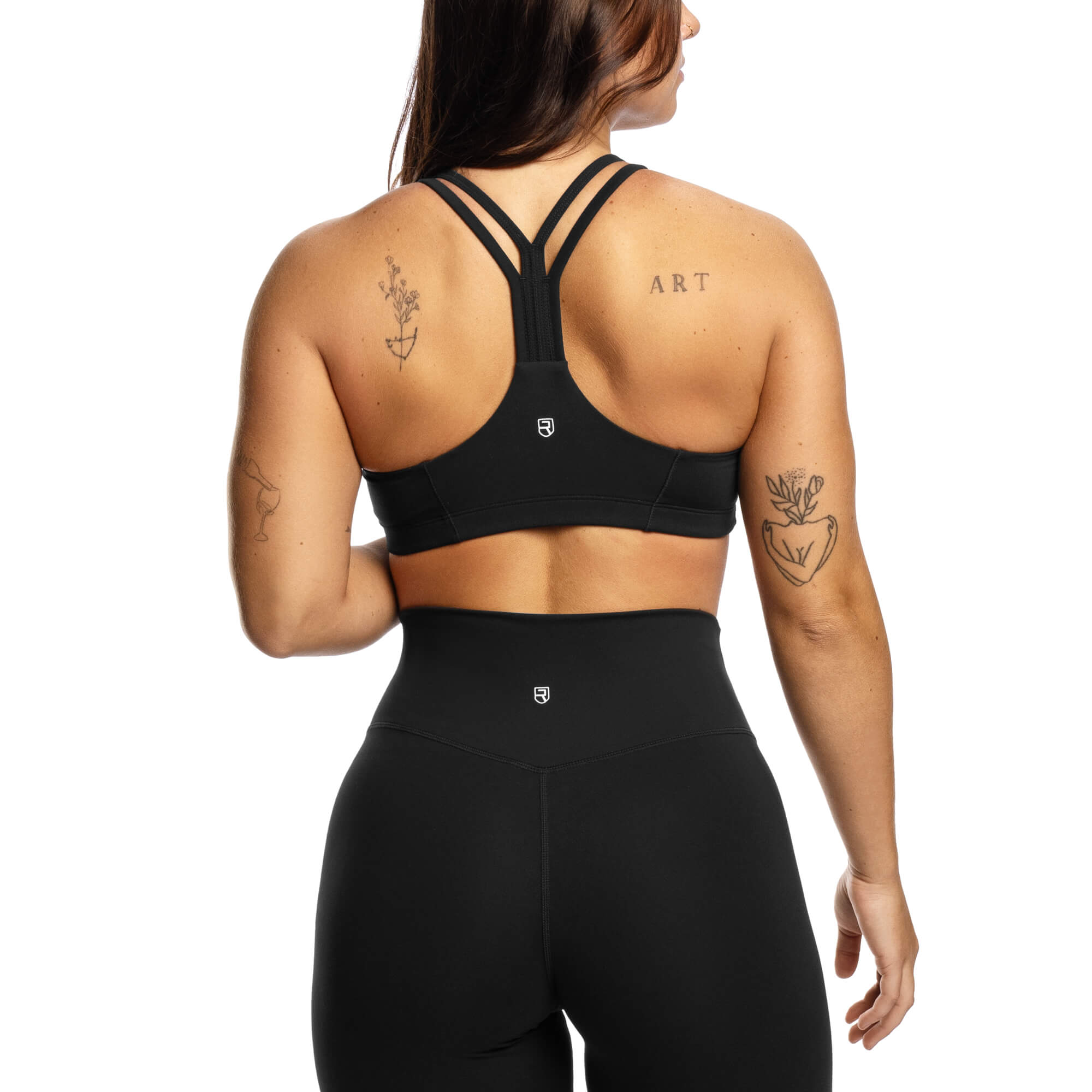 Soutien-gorge de sport Feels - Noir délavé