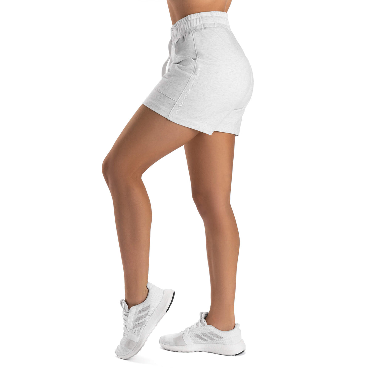 Short douillet - Blanc Chiné