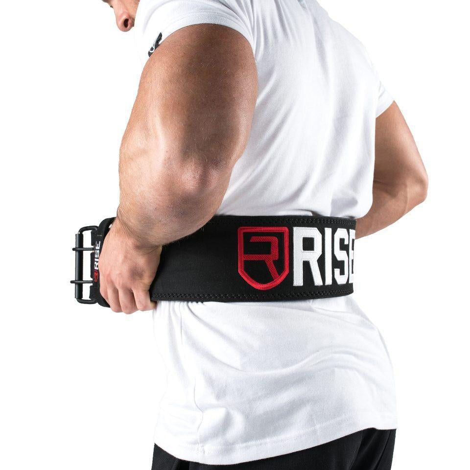 10mm Double Prong Belt – Black - Rise