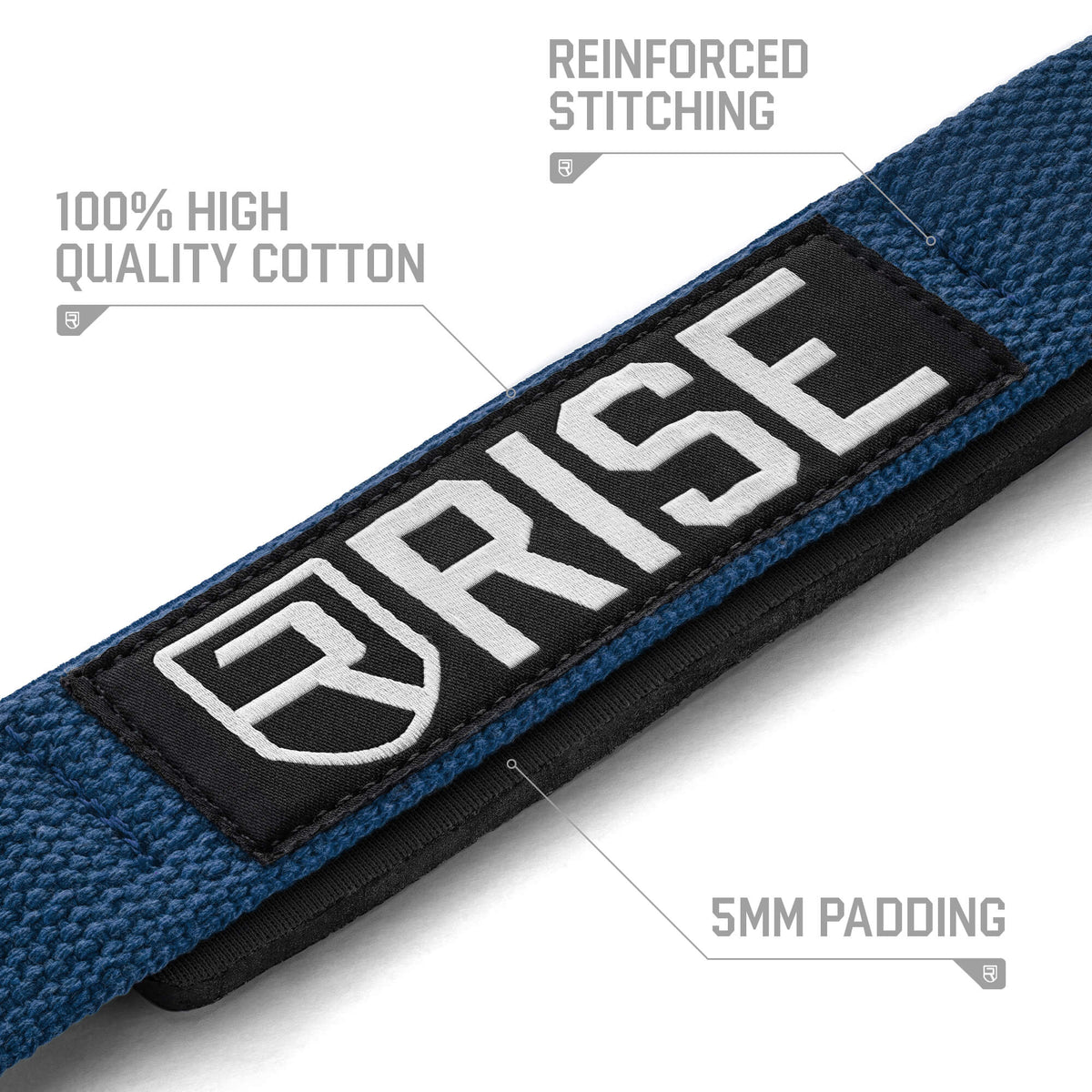 Lifting Straps - Navy