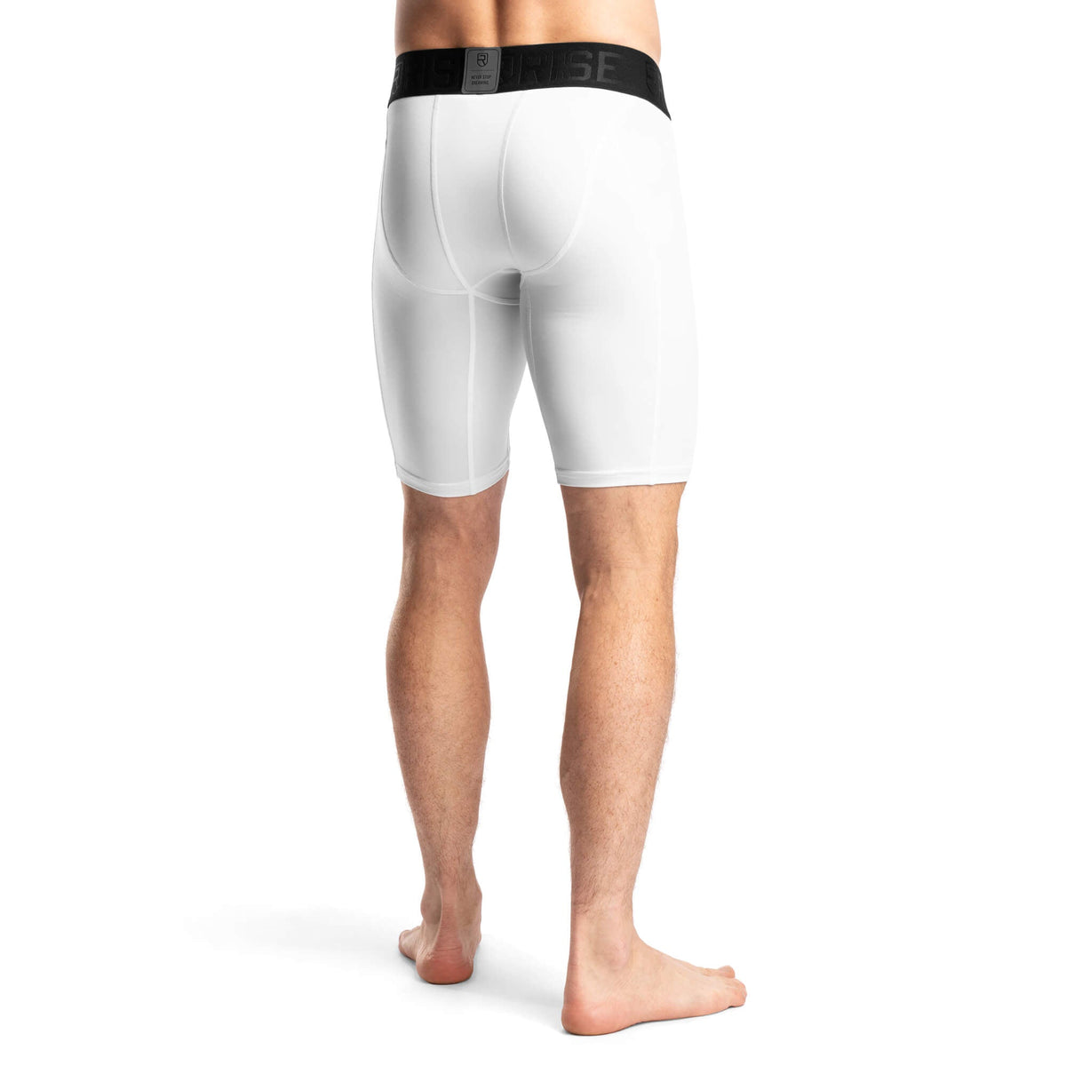 Active Dry Compression Shorts - White