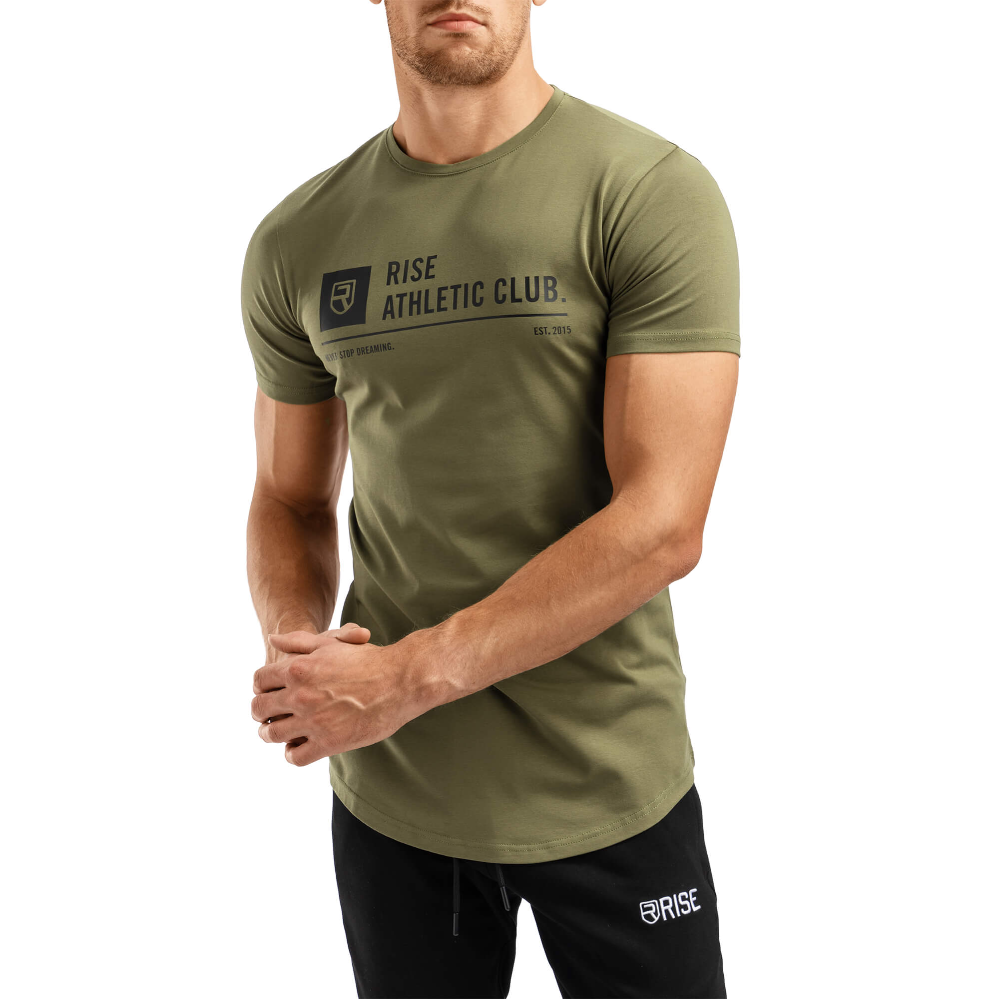 T-shirt Athletic Club - Vert armée