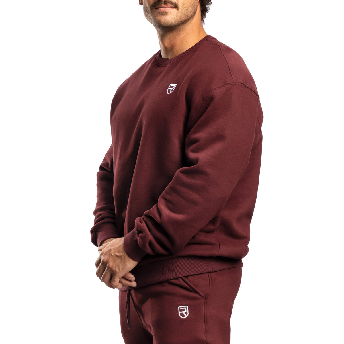 Men - Comfy Crewneck 2.0 - Burgundy
