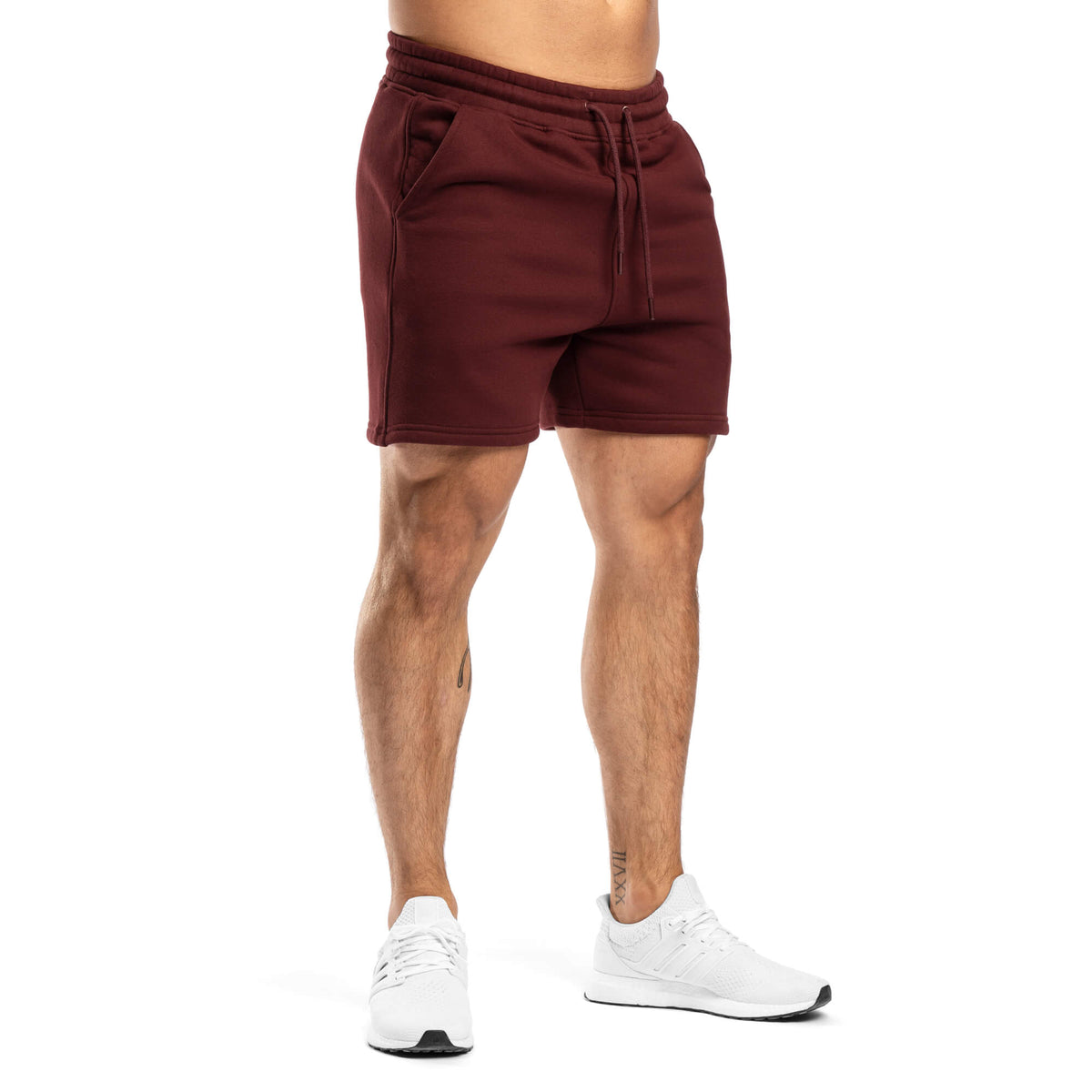 Men - Comfy Shorts 5&quot; 2.0 - Burgundy