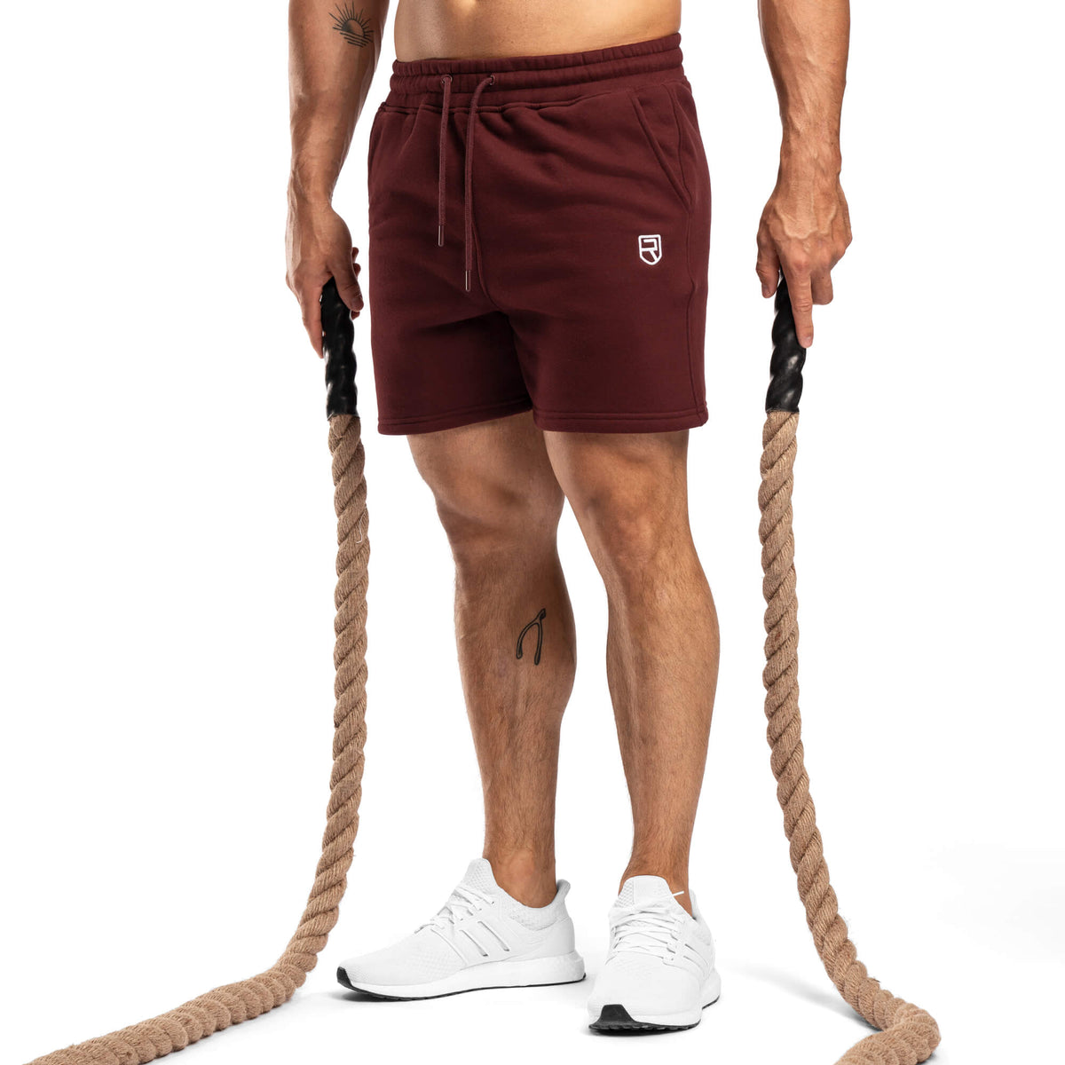 Men - Comfy Shorts 5&quot; 2.0 - Burgundy