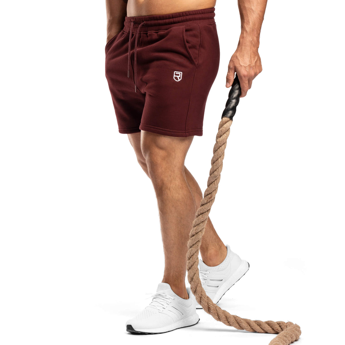 Men - Comfy Shorts 5&quot; 2.0 - Burgundy