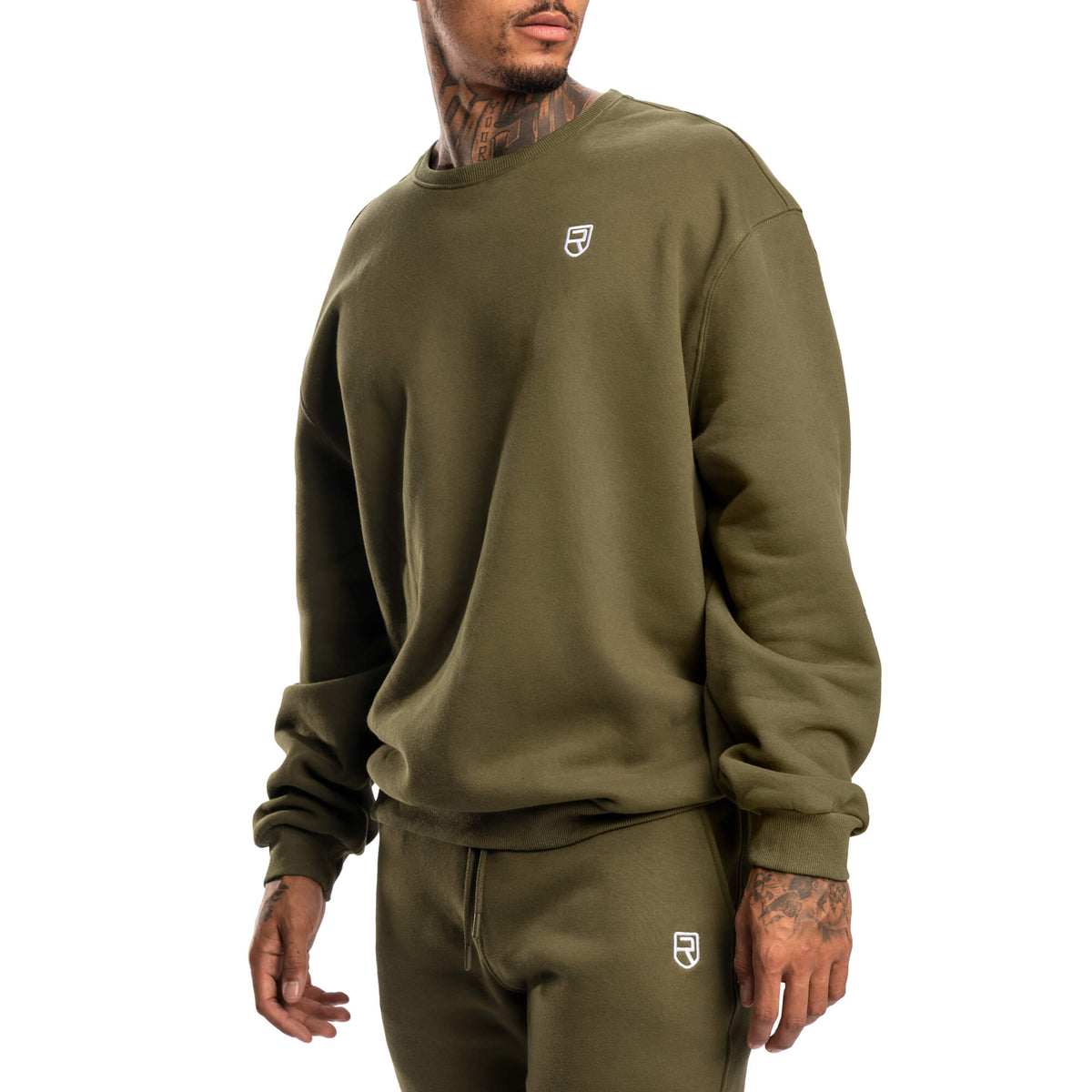 Men - Comfy Crewneck 2.0 - Army Green