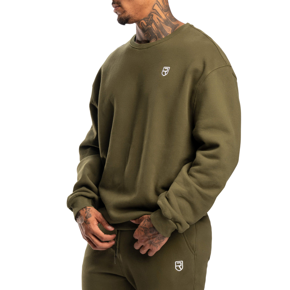 Men - Comfy Crewneck 2.0 - Army Green