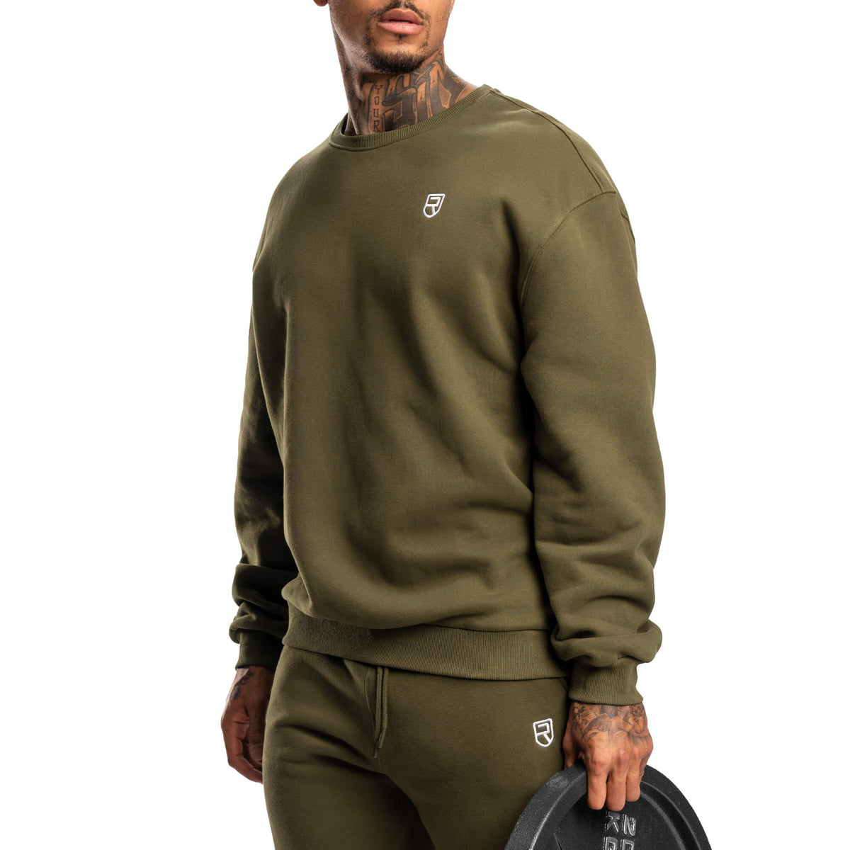 Men - Comfy Crewneck 2.0 - Army Green