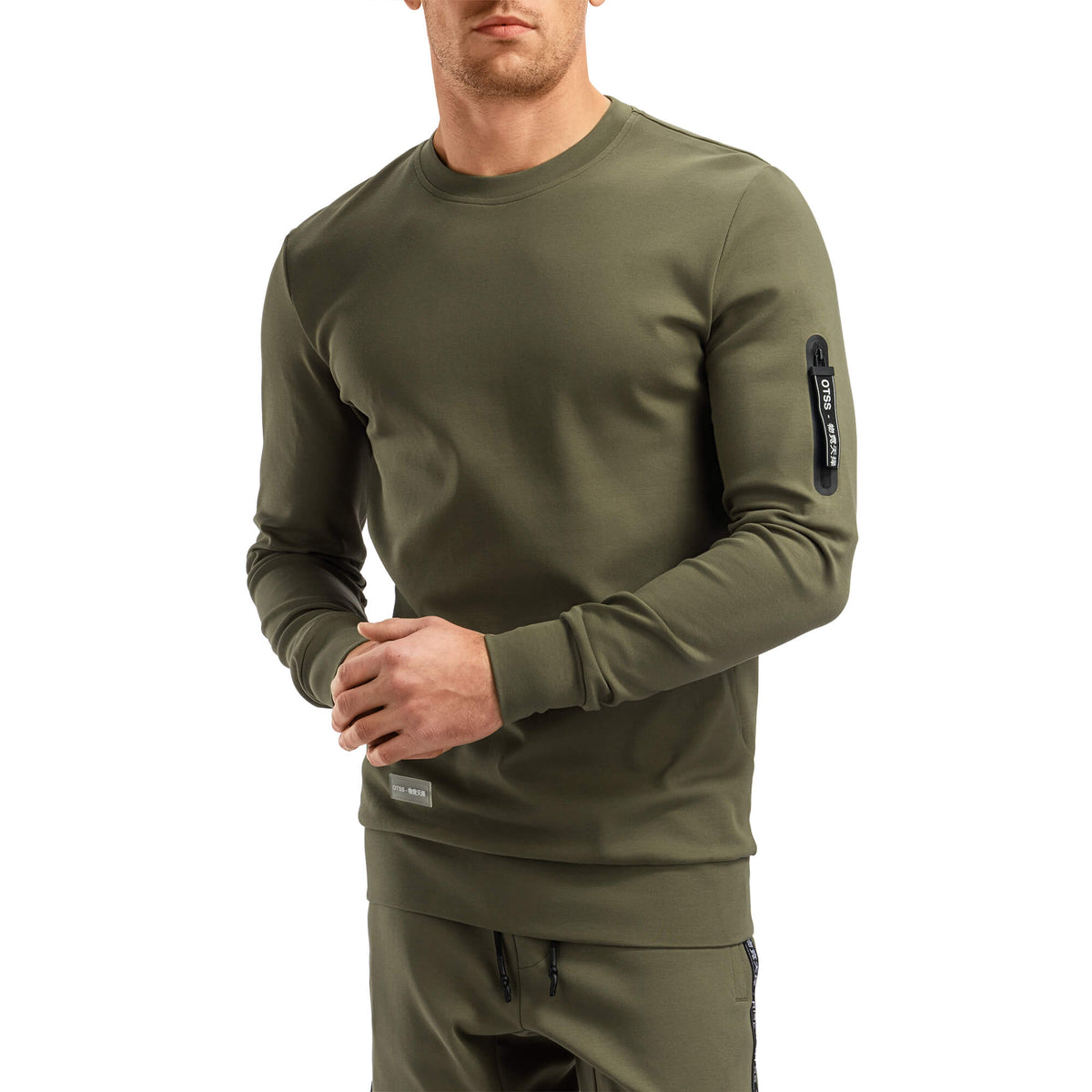 Electro Crewneck - Army Green