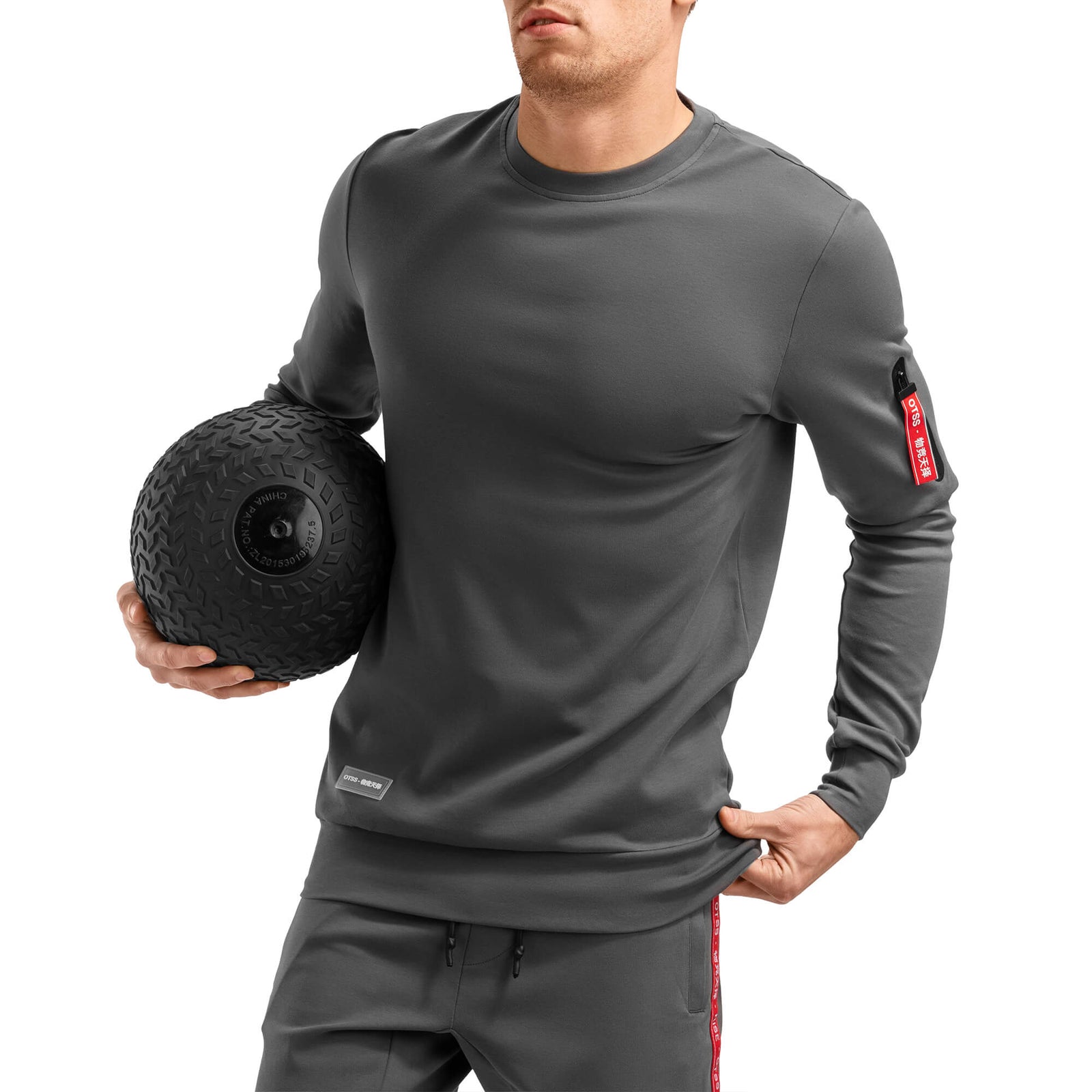 Electro Crewneck - Anthracite