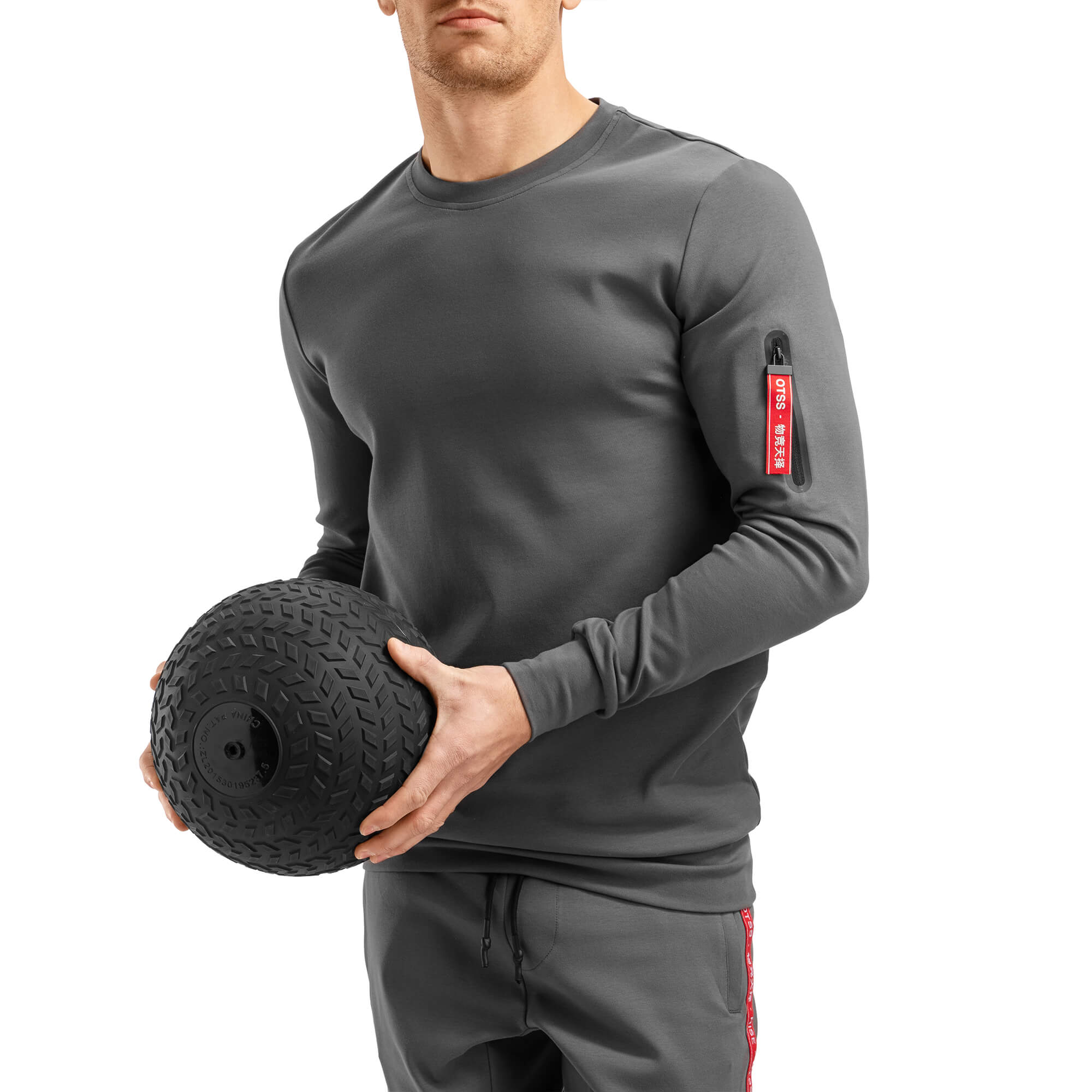 Electro Crewneck - Anthracite