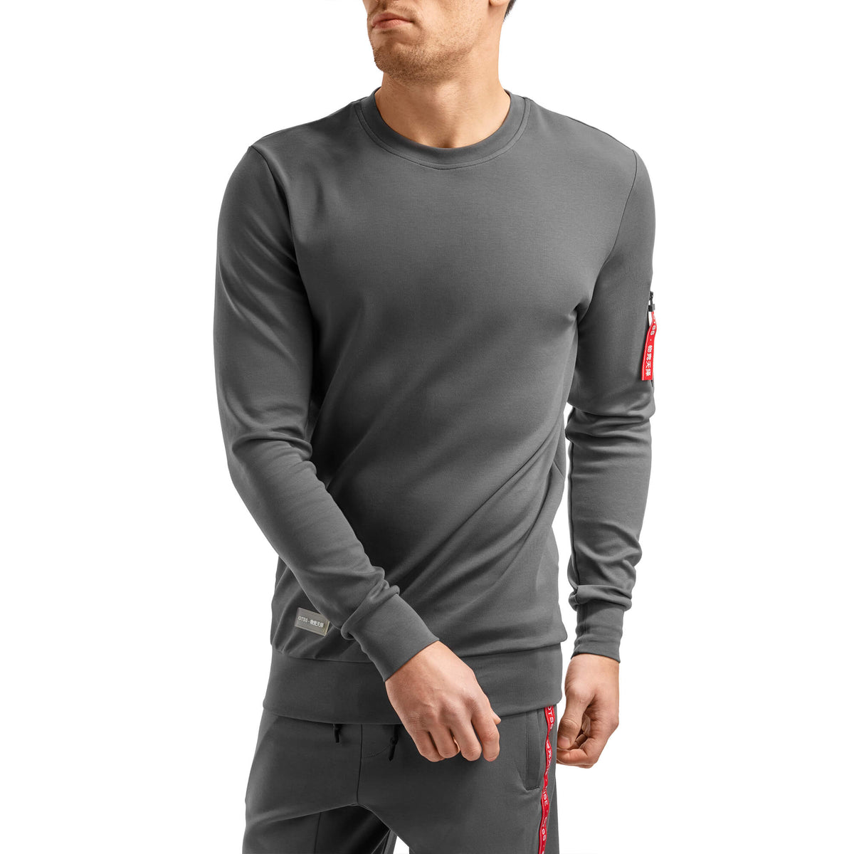 Electro Crewneck - Charcoal